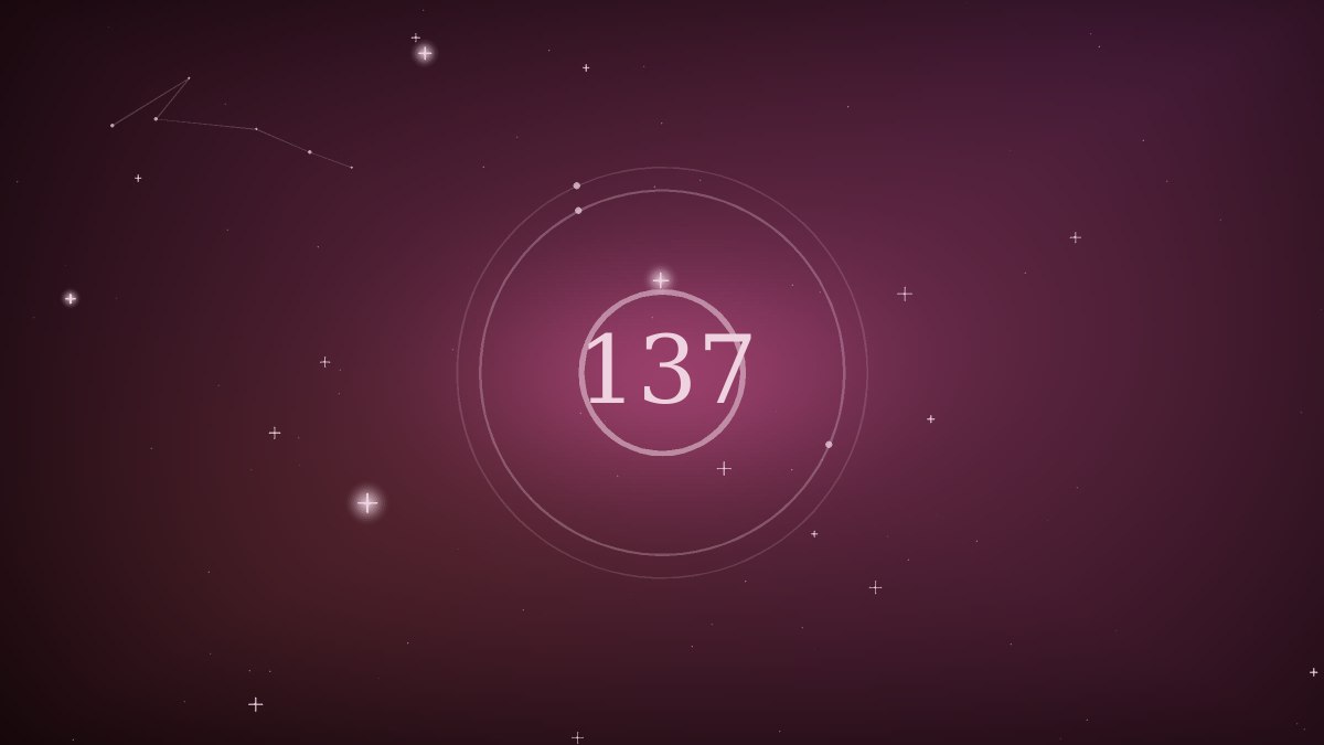 An infinity loop in violet light showing cycles closing and opening