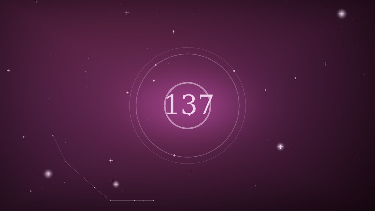 A single violet key representing one clear intention chosen on purpose
