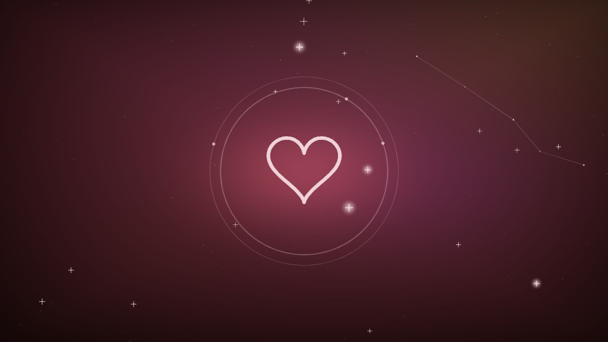 A key resting across a heart shape