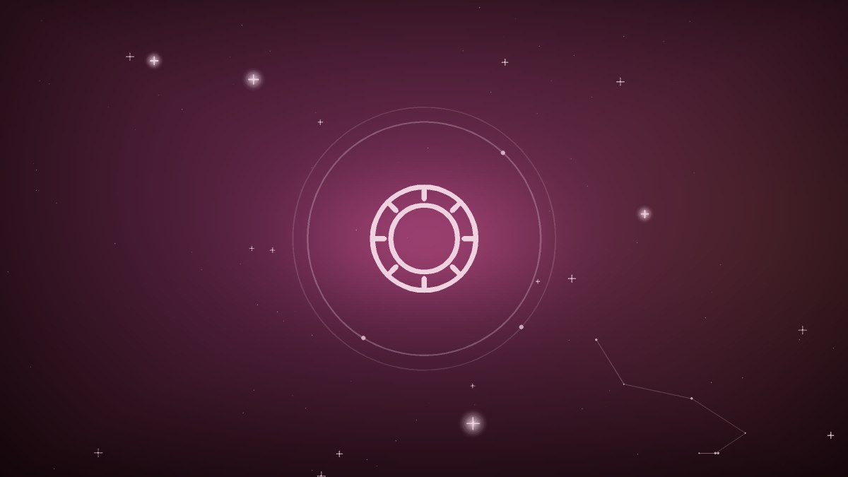A violet zodiac wheel marked with precise degree lines