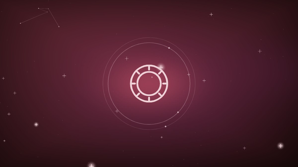 A star field with slow outer planets tracing long arcs