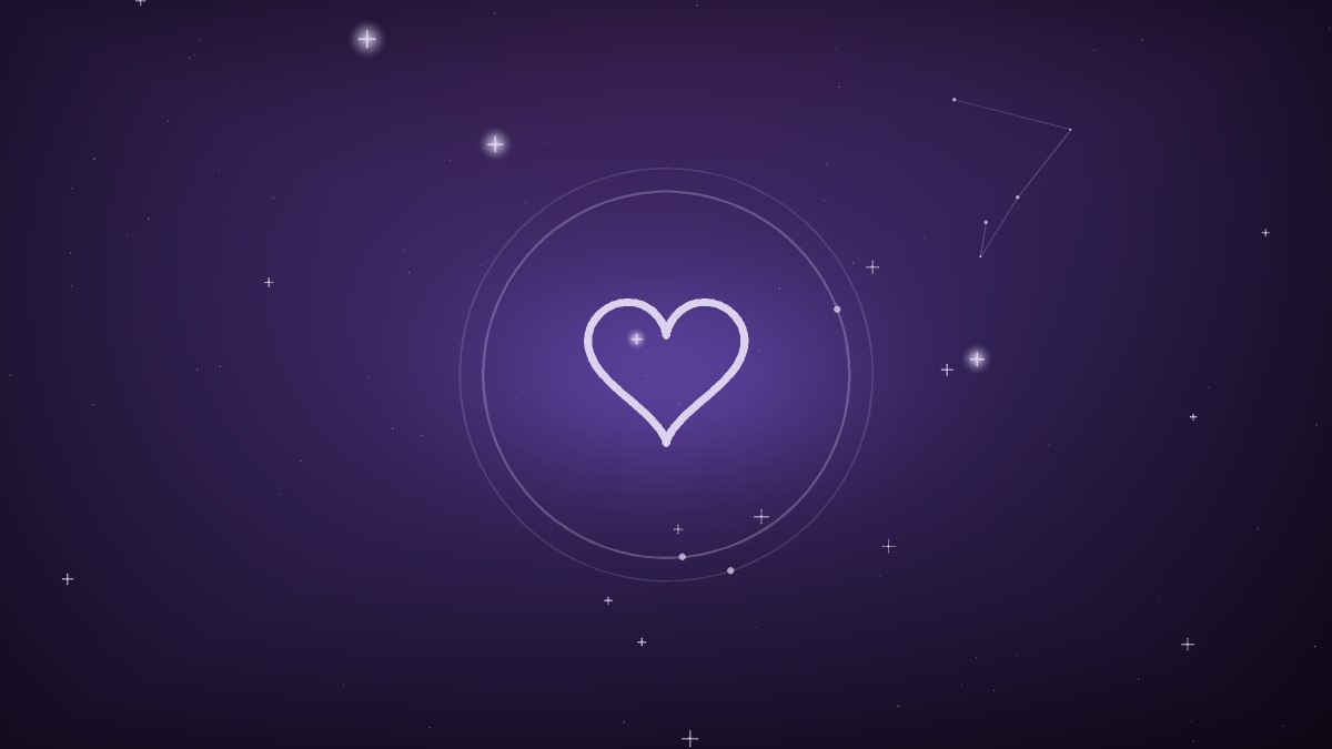 A single rose quartz held in cupped hands under a new moon