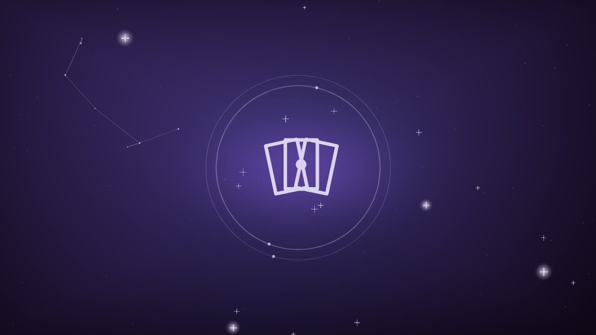 A luminous spiral unwinding across a deep violet field