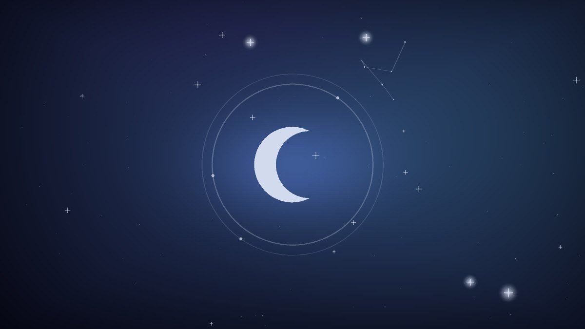 A cloud lifting away from a small sleeping figure
