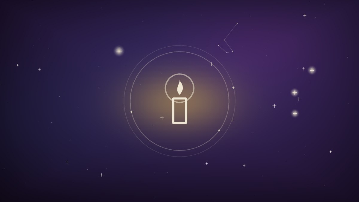 Two open hands cupped together holding a small light