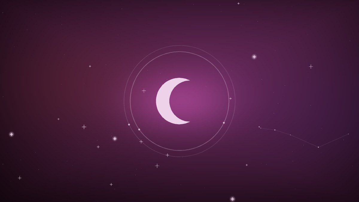 A pair of headphones resting on soft cloud shapes