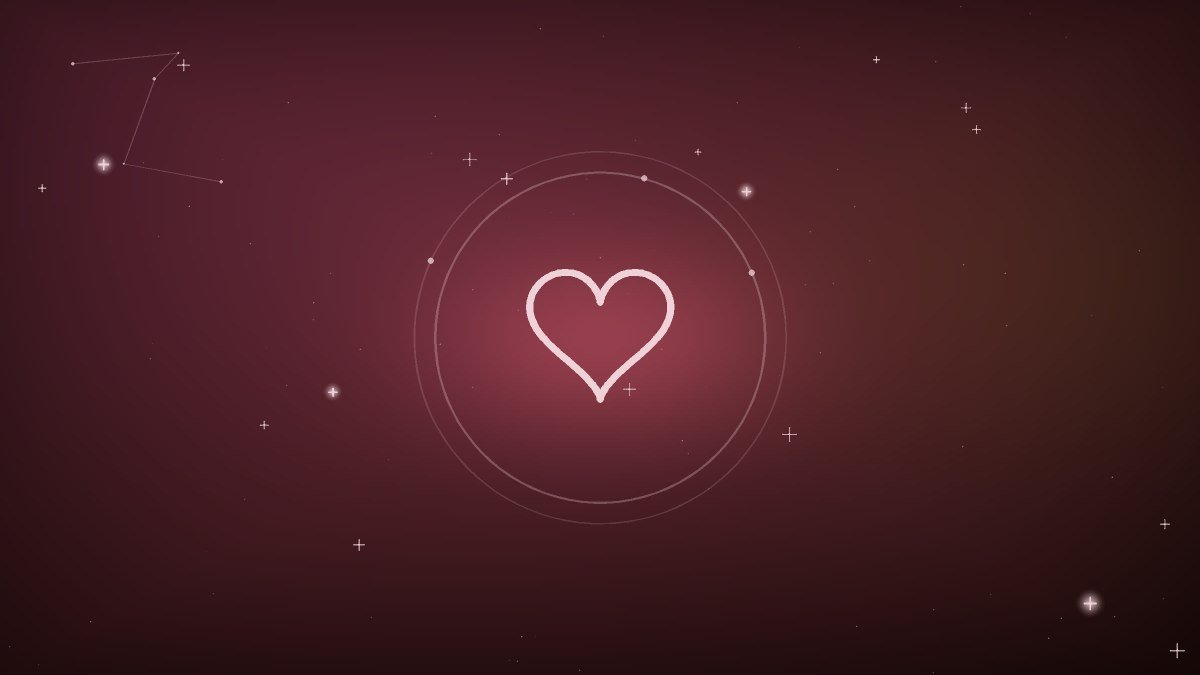 Open palm in warm golden light with the heart line highlighted