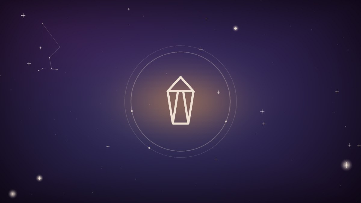 A quartz point suspended above a pyramid form