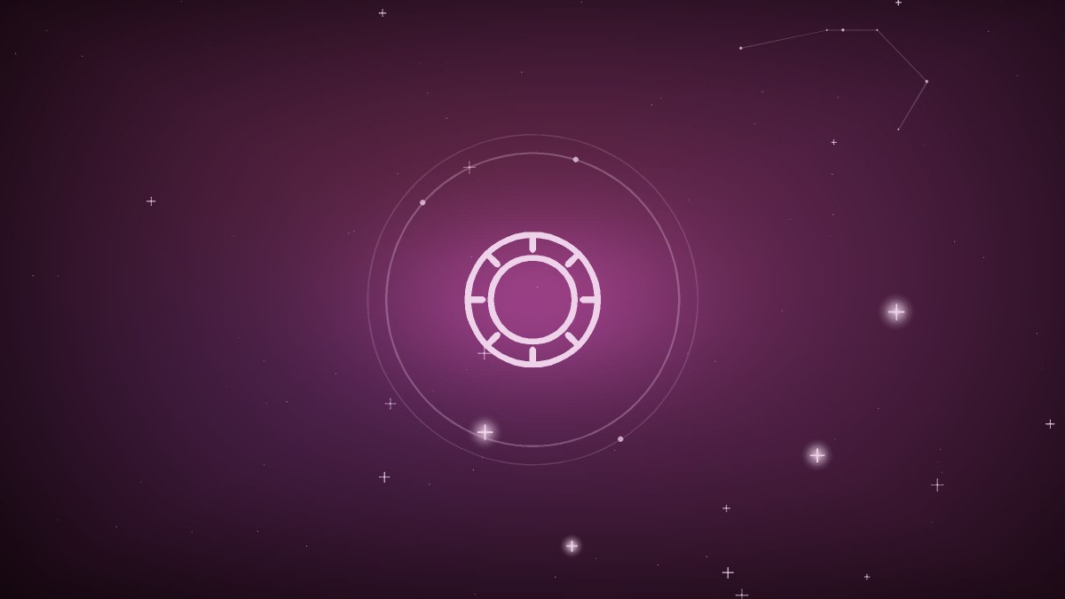 A gentle inward spiral