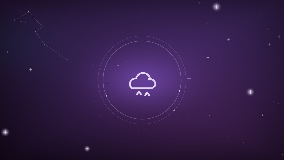 A single small cloud clearing from a plain sky