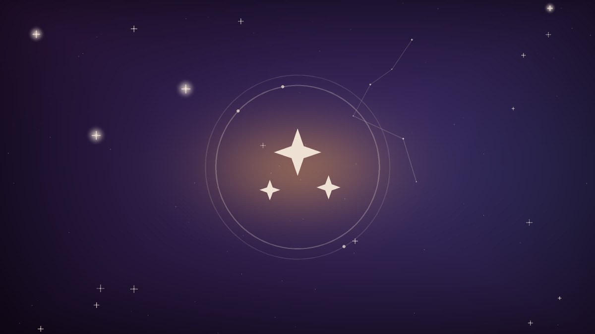 A page of written wishes under a scatter of drawn stars