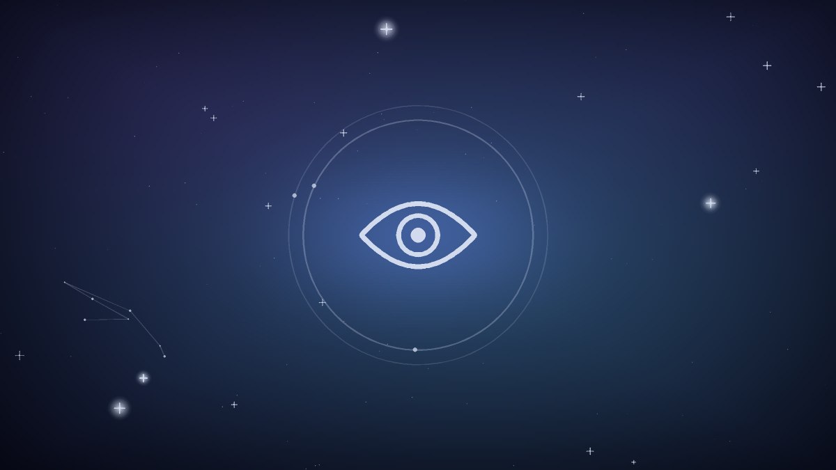 A gently closed eye at rest