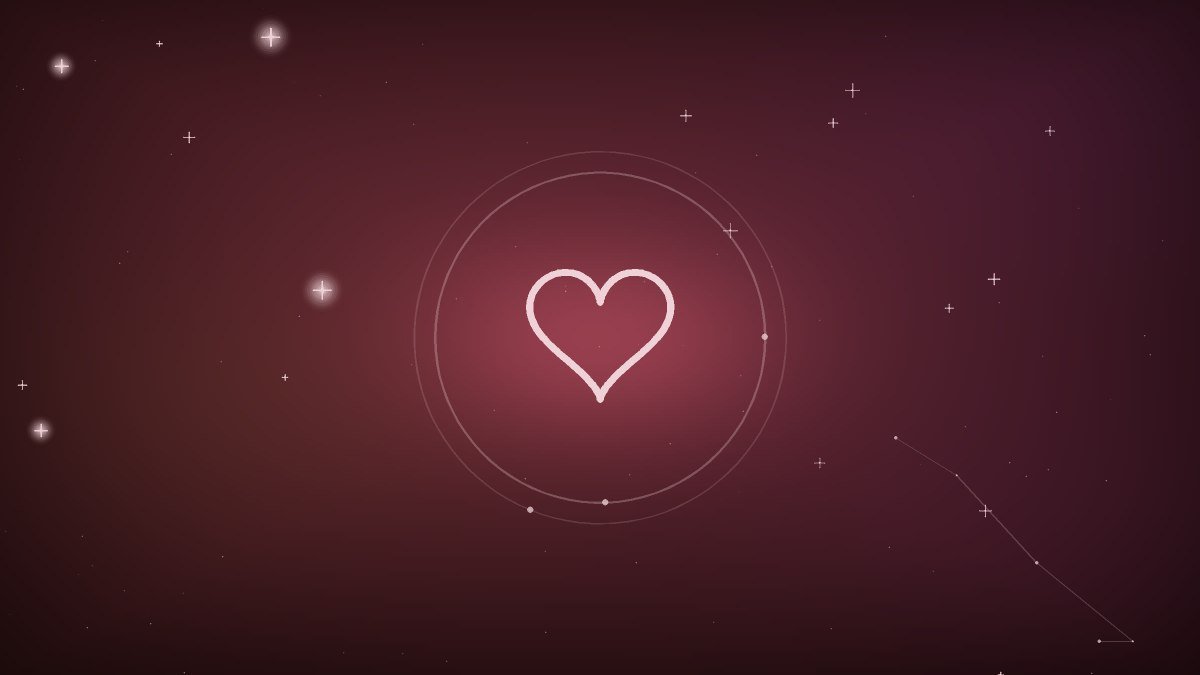 A soft blue heart held in gentle light