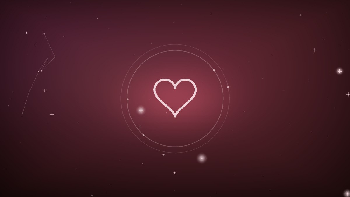 A single heart held steadily in two hands against a soft rose background