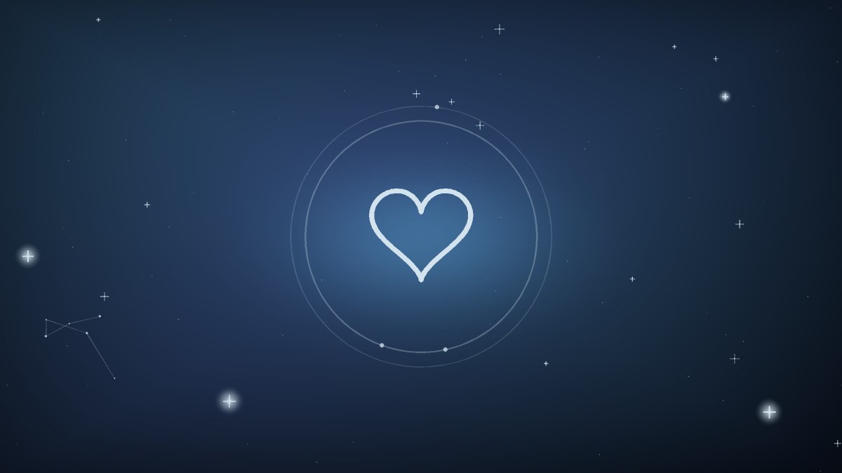 Two bright stars shining side by side in a constellation-filled sky