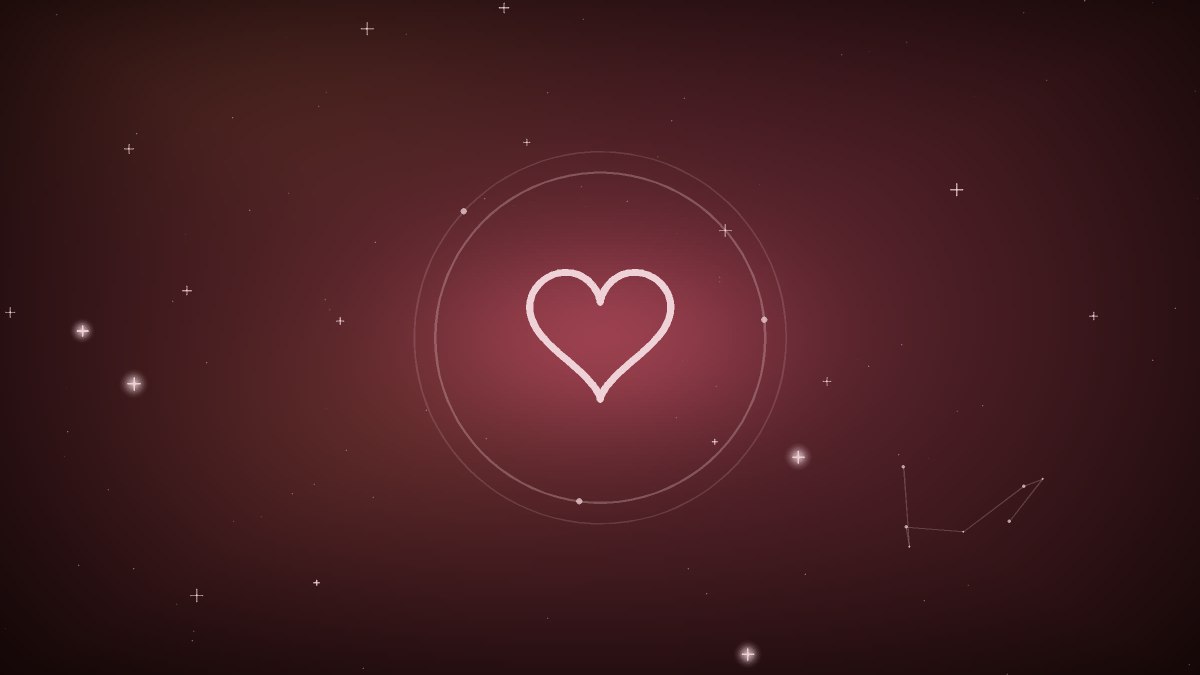 A soft warmth glowing over the center of a chest