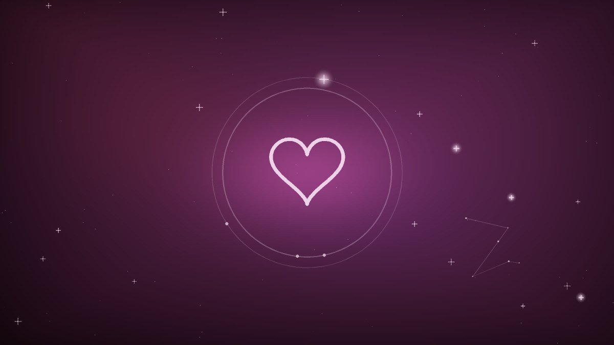 A heart drawn in a child's unsteady hand