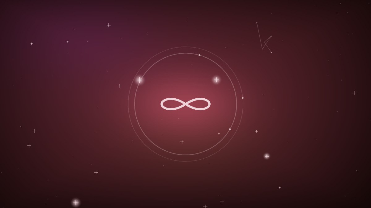 A scatter of soft stars over two open hands