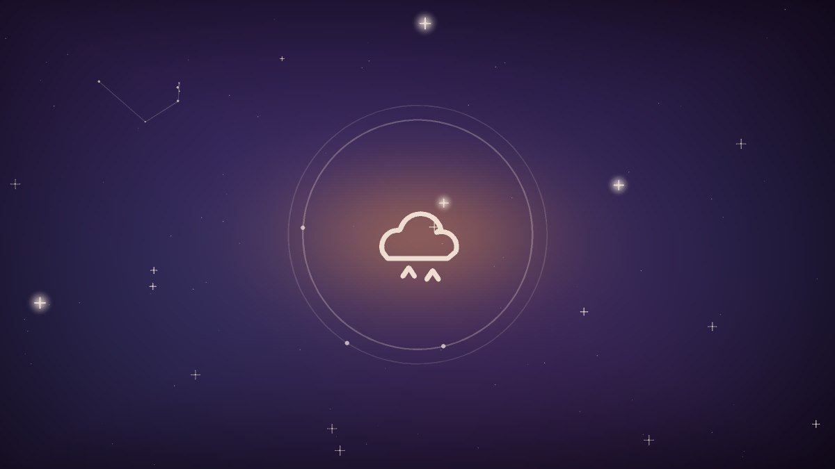 A soft cloud drifting past a window at first light