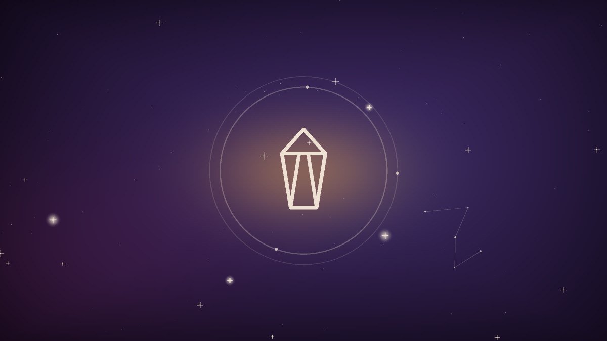 A small candle beside pieces of a split crystal on a windowsill